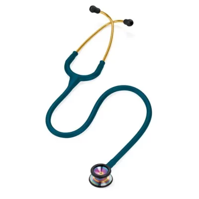 Estetoscópio 3M Classic II Pediátrico Rainbow 2153 Littmann Azul Caribe