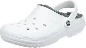 Crocs Tamancos gráficos clássicos forrados, verde camuflado e preto, masculino